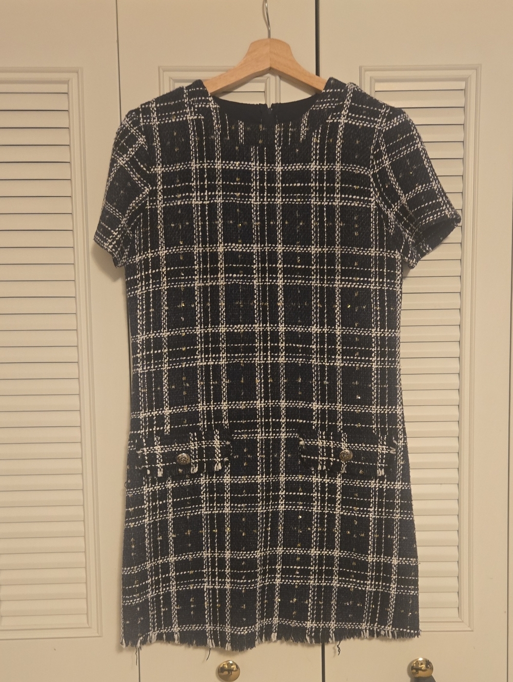 City Studio Navy Shift Dress